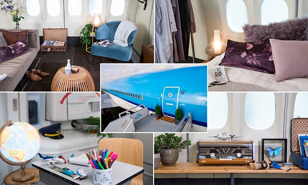 Pesawat KLM Dimodifikasi sebagai `Hotel Terbang` Keliling Dunia